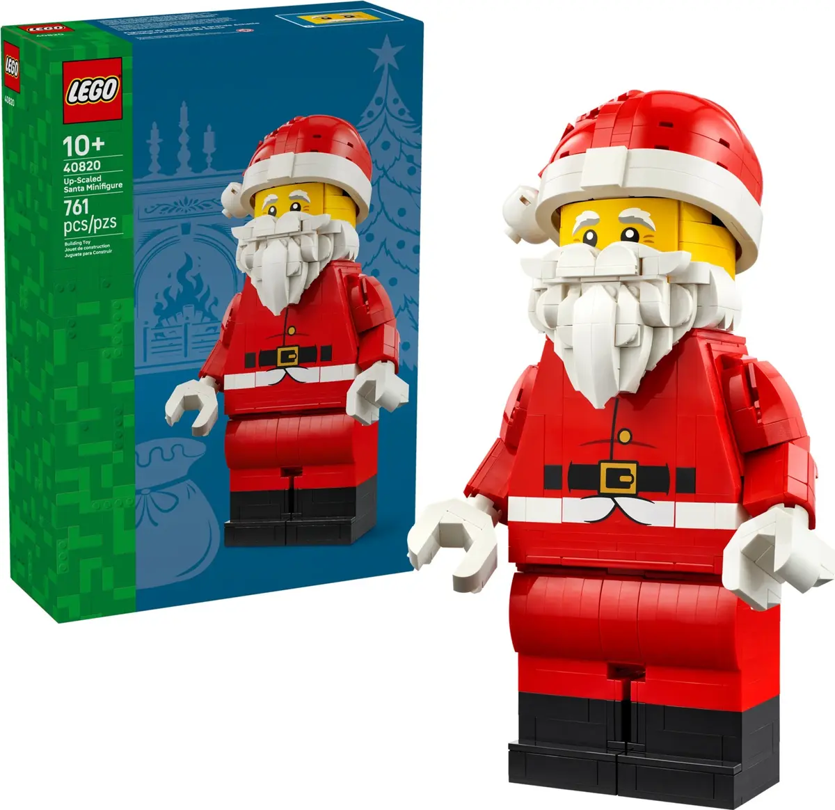 LEGO Seasonal 40820 Up-Scaled Santa Minifigure set, image 4
