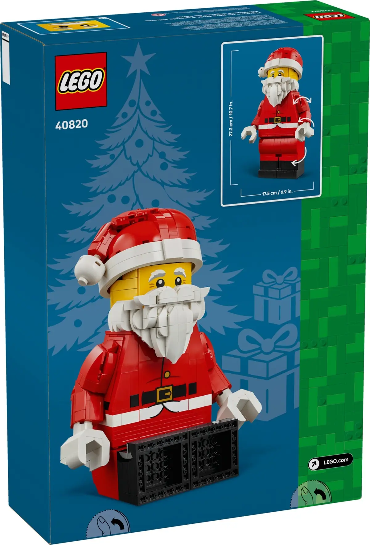 LEGO Seasonal 40820 Up-Scaled Santa Minifigure set, image 3