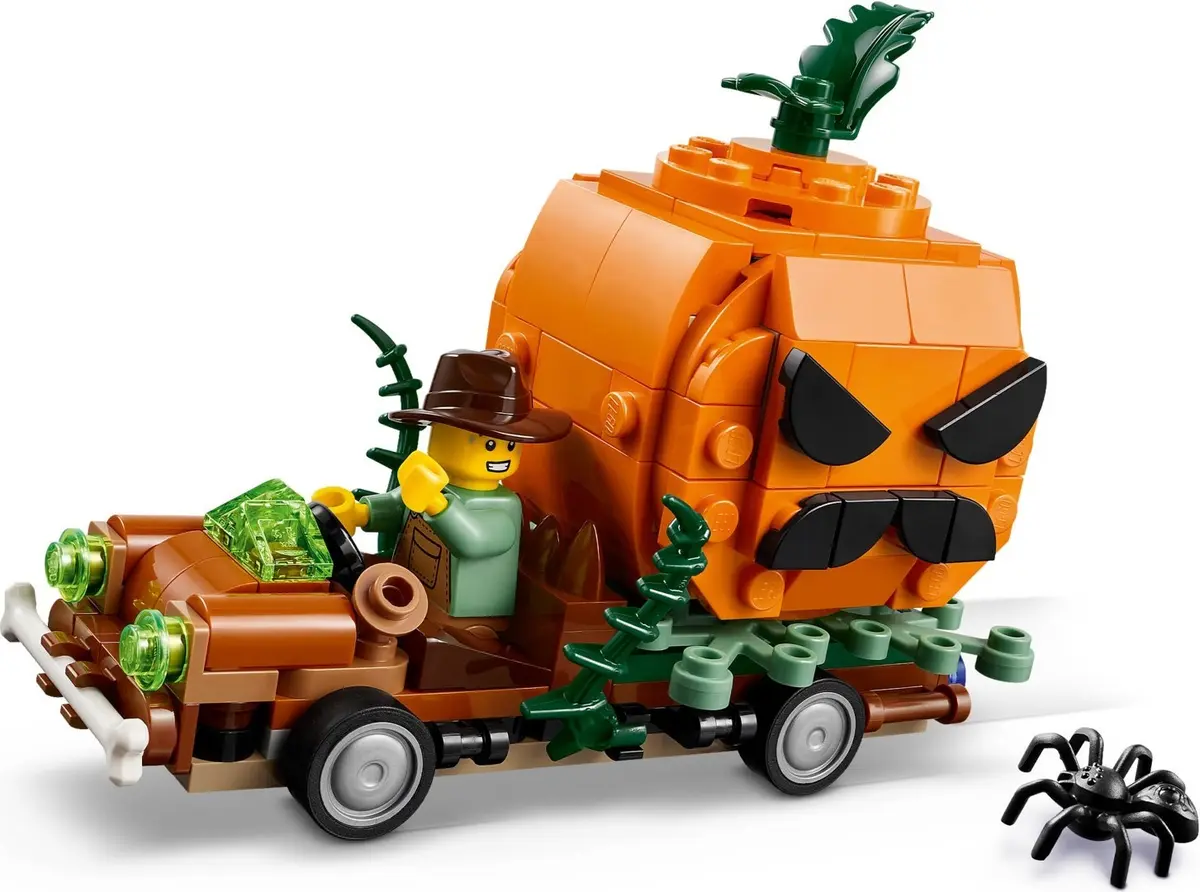 LEGO Seasonal 40822 Jack-O'-Lantern Pickup Truck set, image 7