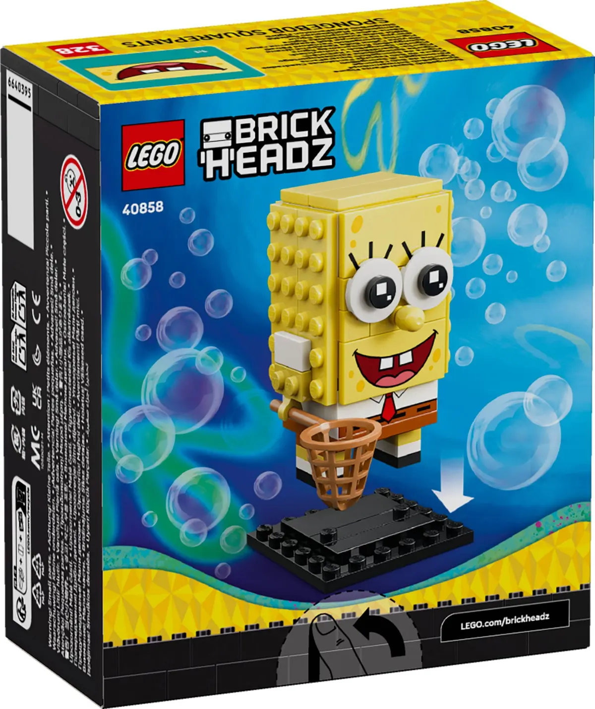 LEGO BrickHeadz 40858 SpongeBob SquarePants Figure set, image 3