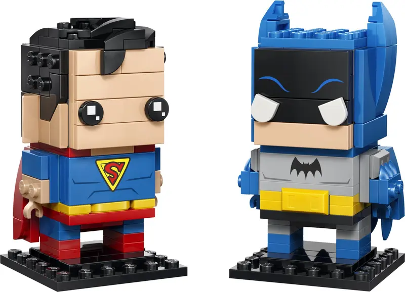LEGO BrickHeadz 40859 Golden Age Superman and Batman set