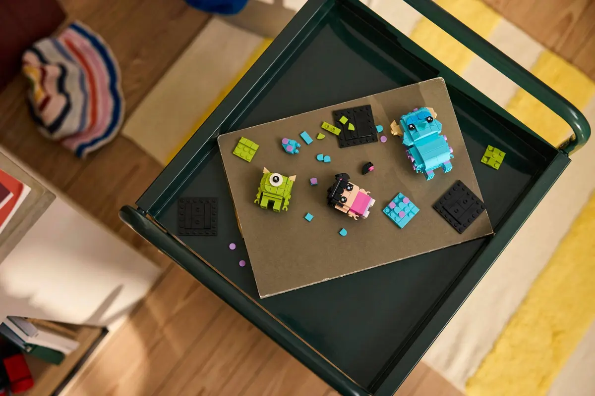 LEGO BrickHeadz 40861 Sulley, Mike and Boo Figures set, image 4