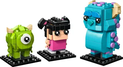 LEGO BrickHeadz 40861 Sulley, Mike and Boo Figures set