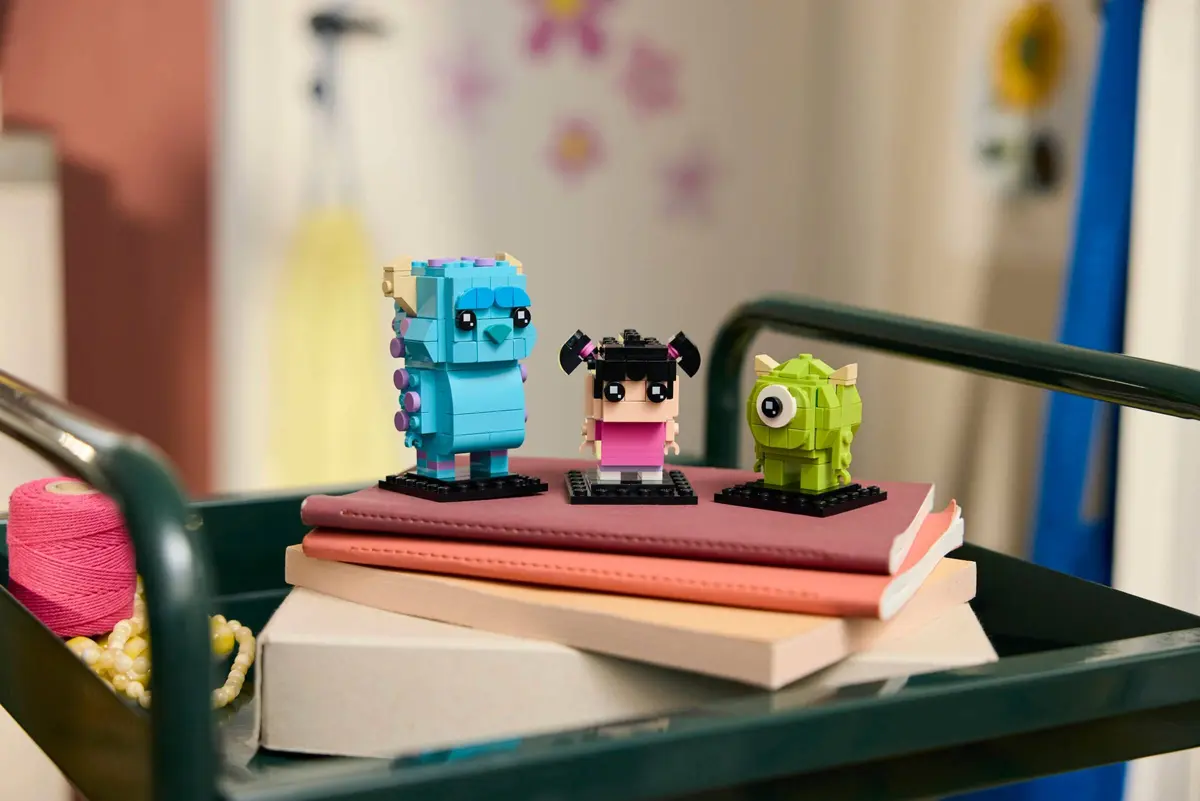 LEGO BrickHeadz 40861 Sulley, Mike and Boo Figures set, image 6