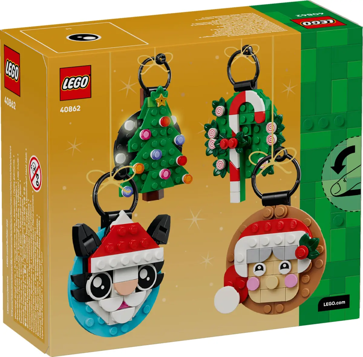 LEGO Seasonal 40862 Holiday Ornament Selection 2 set, image 3