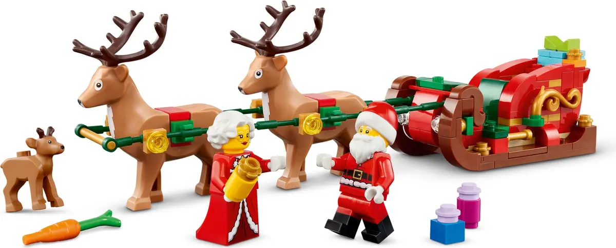 LEGO Seasonal 40866 Santa's Holiday Sleigh Adventure set, image 10