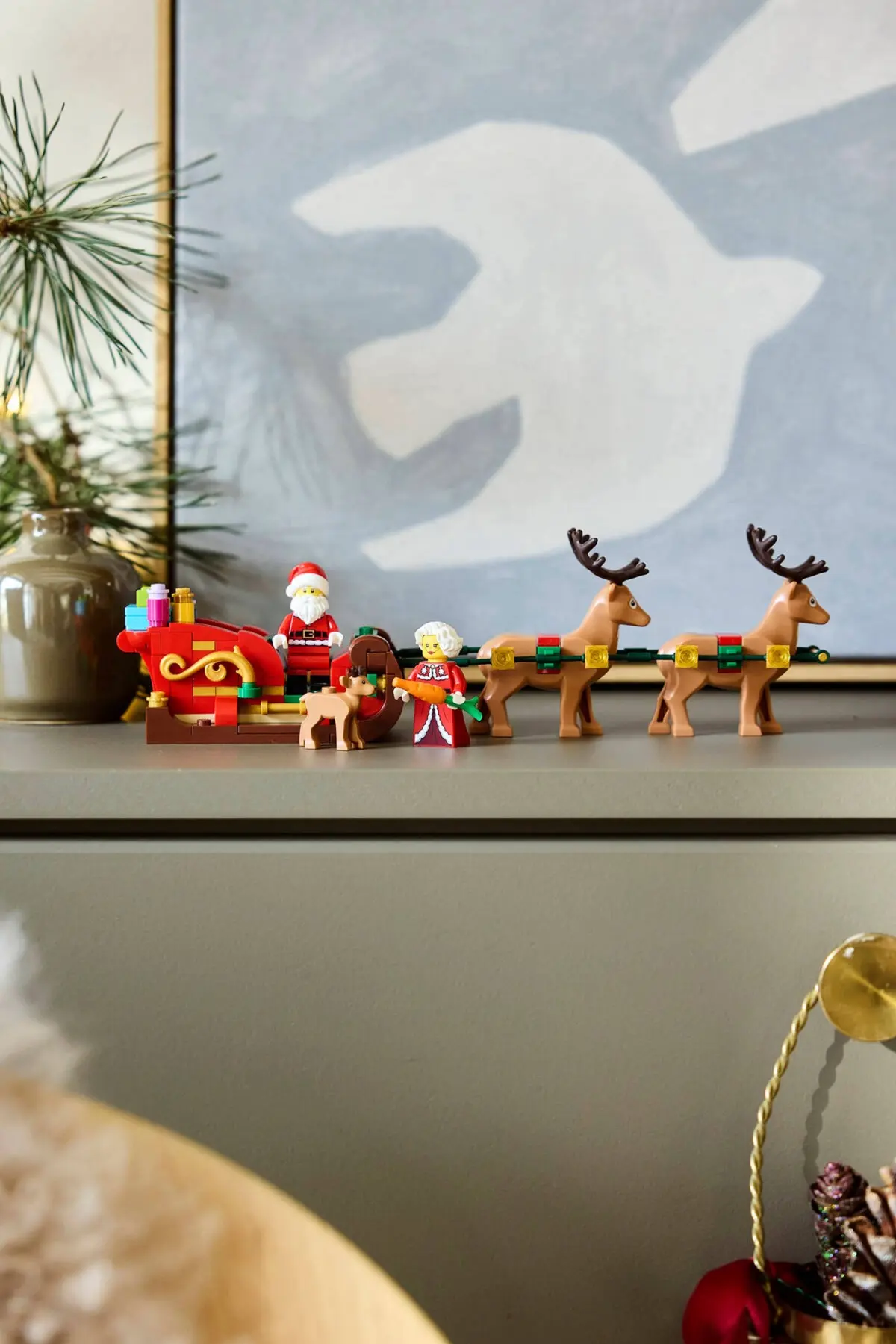 LEGO Seasonal 40866 Santa's Holiday Sleigh Adventure set, image 6