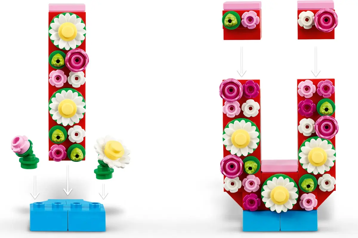 LEGO Seasonal 40867 Love Letters set, image 12