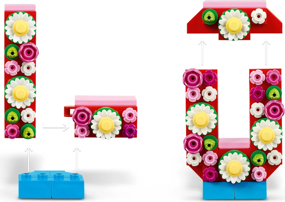 LEGO Seasonal 40867 Love Letters set, image 11