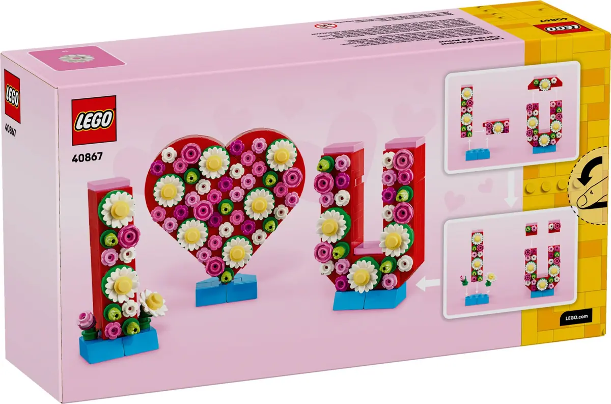 LEGO Seasonal 40867 Love Letters set, image 2