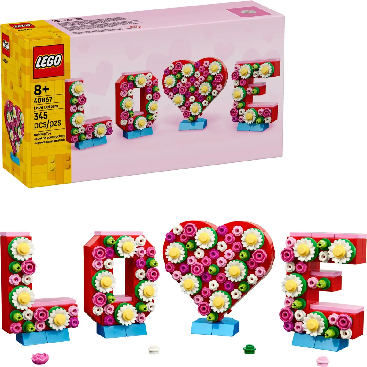 LEGO Seasonal 40867 Love Letters set, image 3