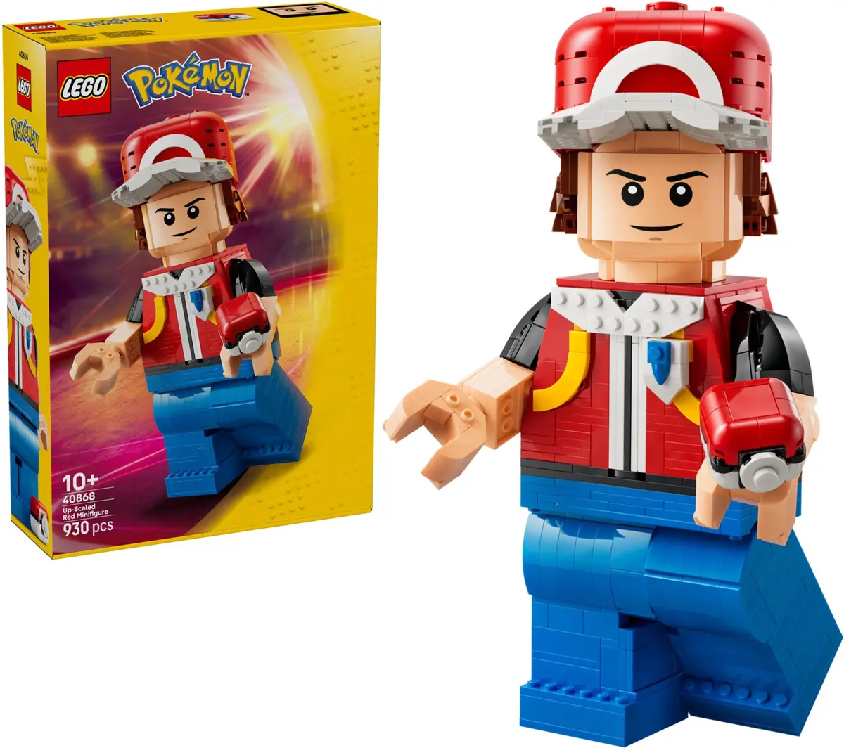 LEGO Pokémon 40868 Up-Scaled Red Minifigure set, image 4