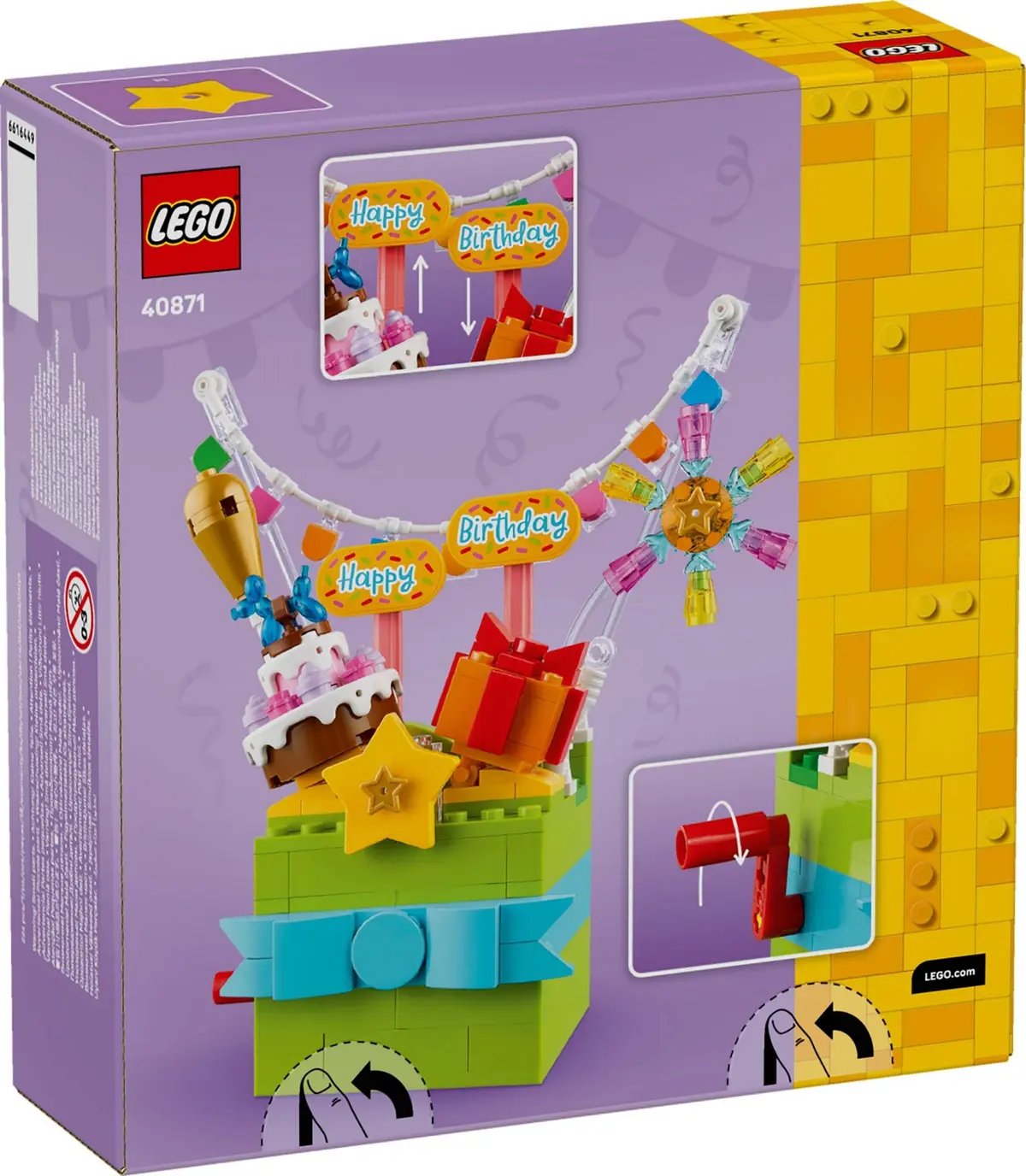 LEGO Seasonal 40871 Gift Box Celebration set, image 2