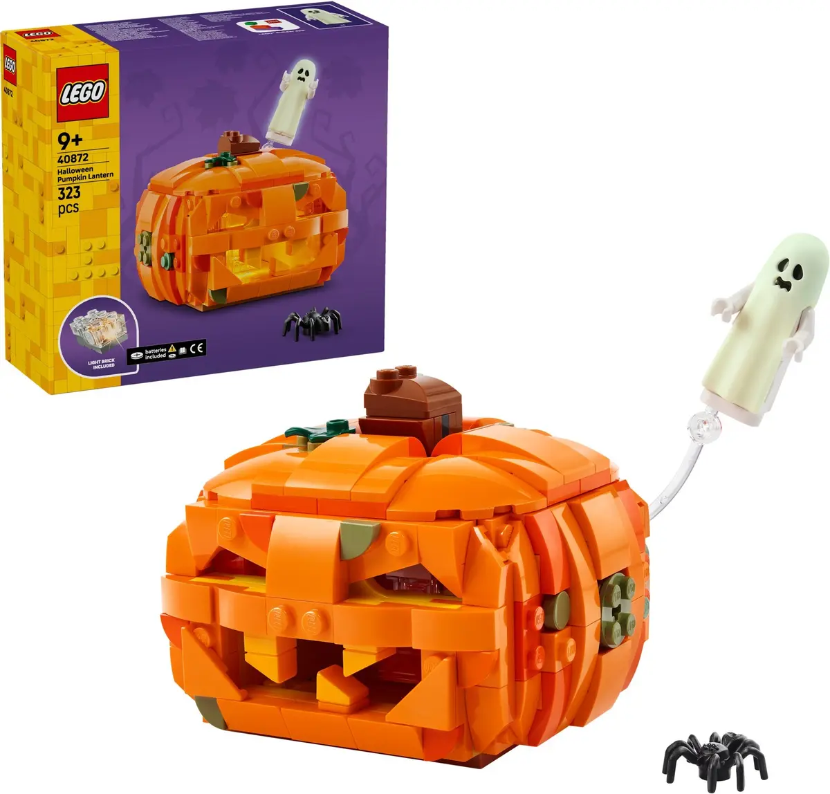 LEGO Seasonal 40872 Halloween Pumpkin Lantern set, image 3