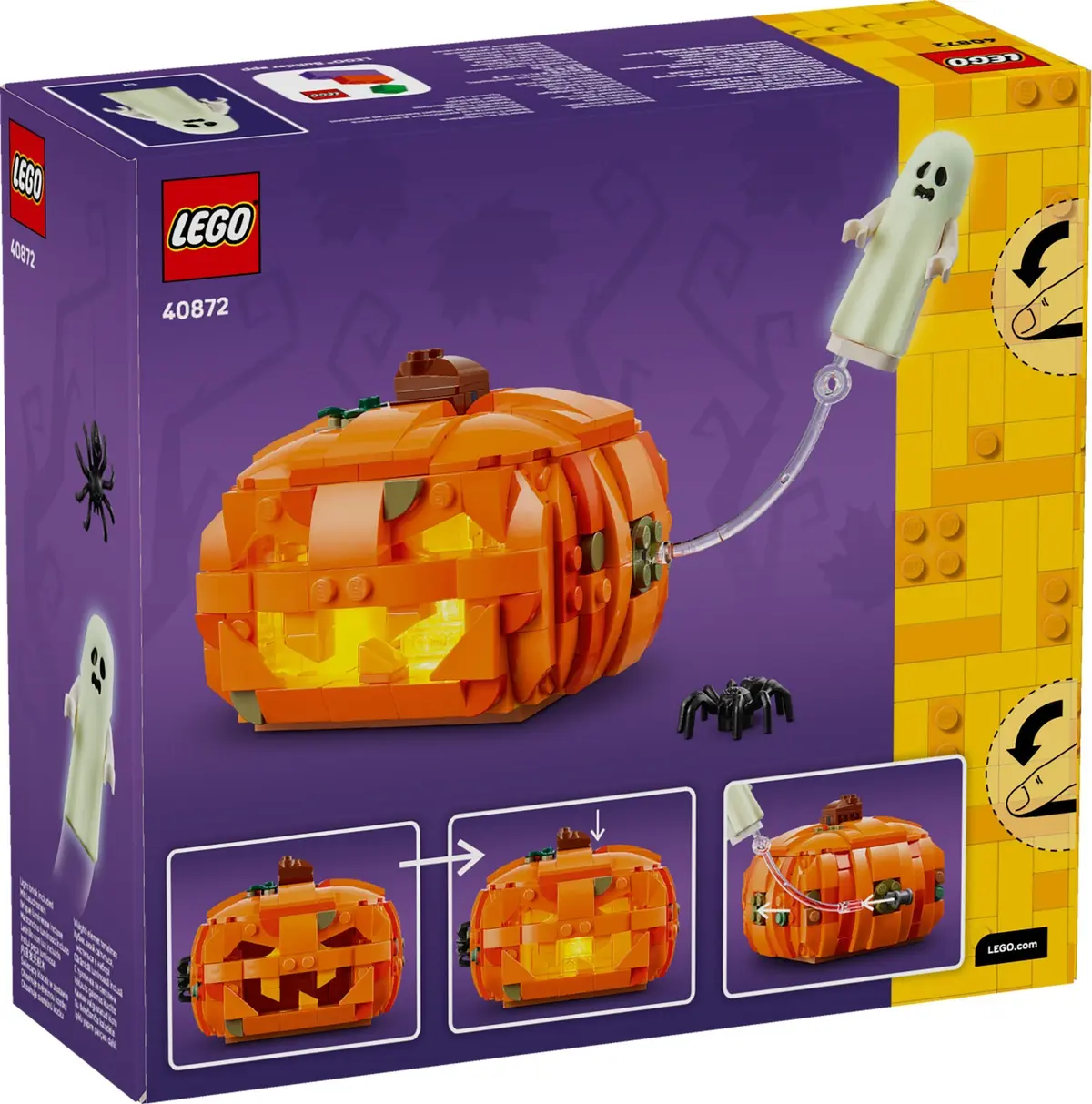 LEGO Seasonal 40872 Halloween Pumpkin Lantern set, image 2