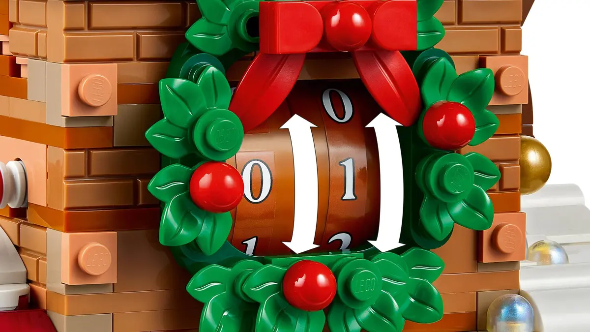 LEGO Seasonal 40874 Santa's Holiday Countdown set, image 10