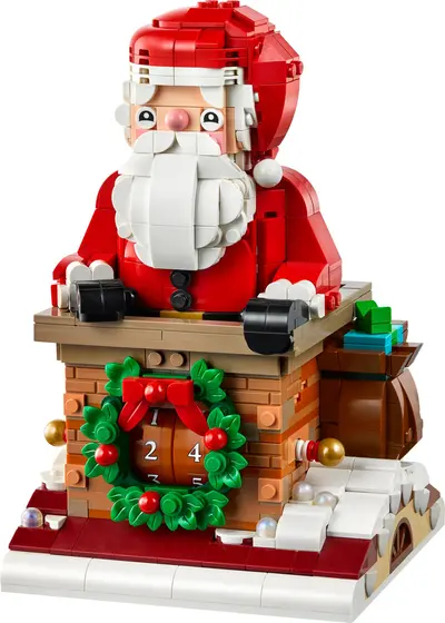 LEGO Seasonal 40874 Santa's Holiday Countdown set