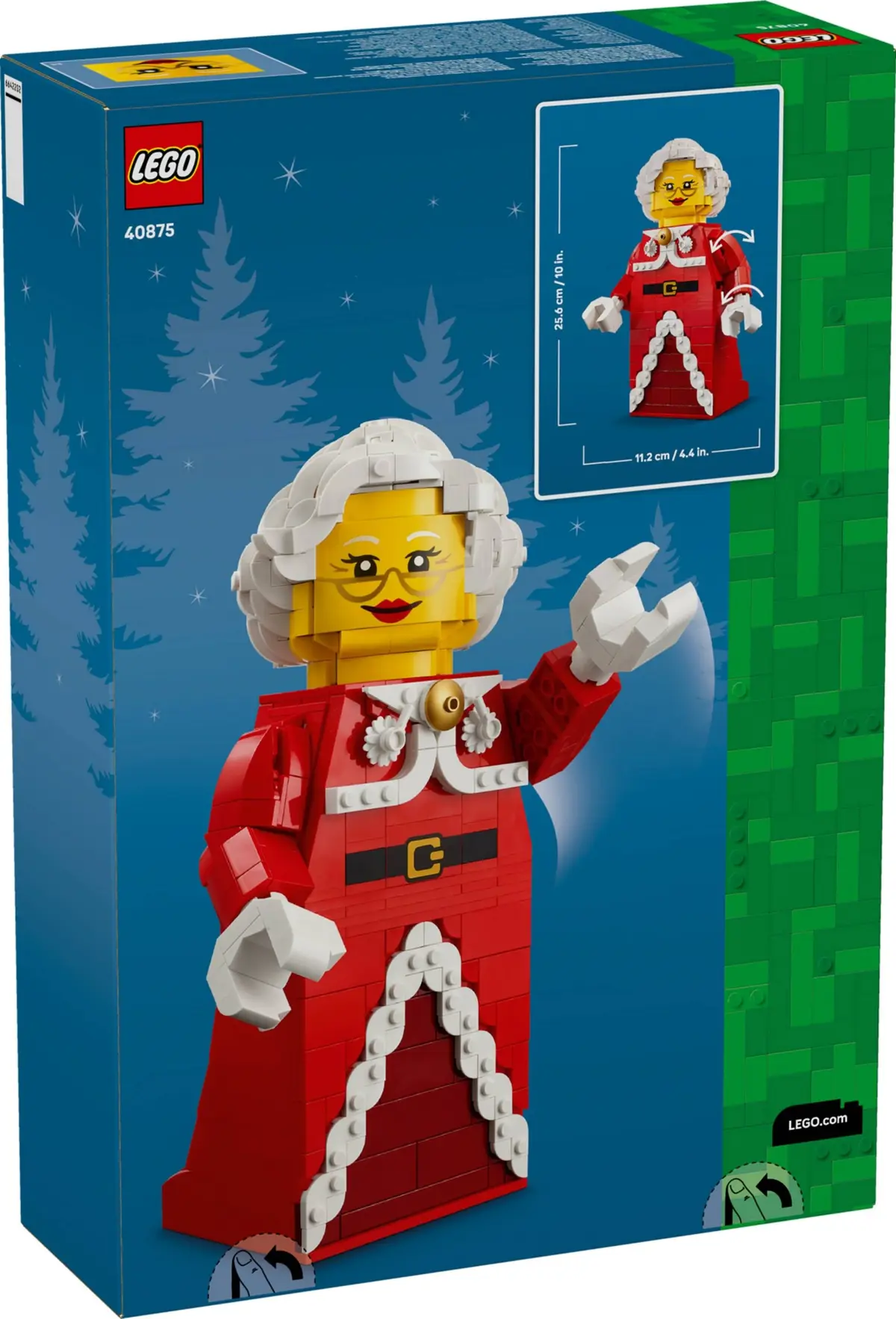 LEGO Seasonal 40875 Up-Scaled Mrs. Claus Minifigure set, image 3