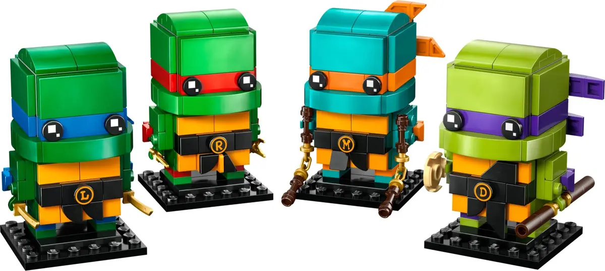 LEGO BrickHeadz 40878 Teenage Mutant Ninja Turtles Figures set