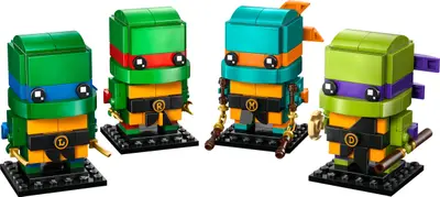 LEGO BrickHeadz 40878 Teenage Mutant Ninja Turtles Figures set