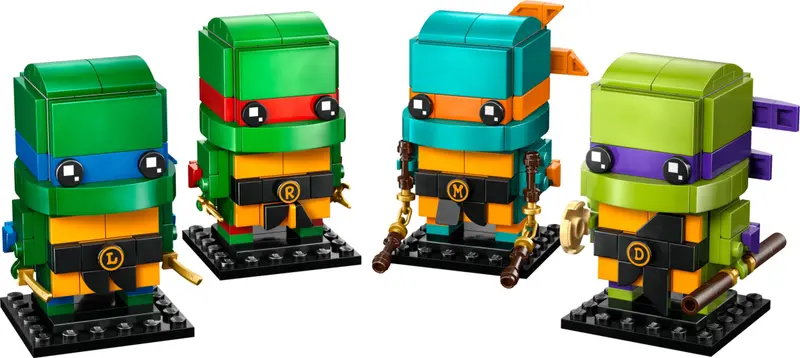 LEGO BrickHeadz 40878 Teenage Mutant Ninja Turtles Figures set