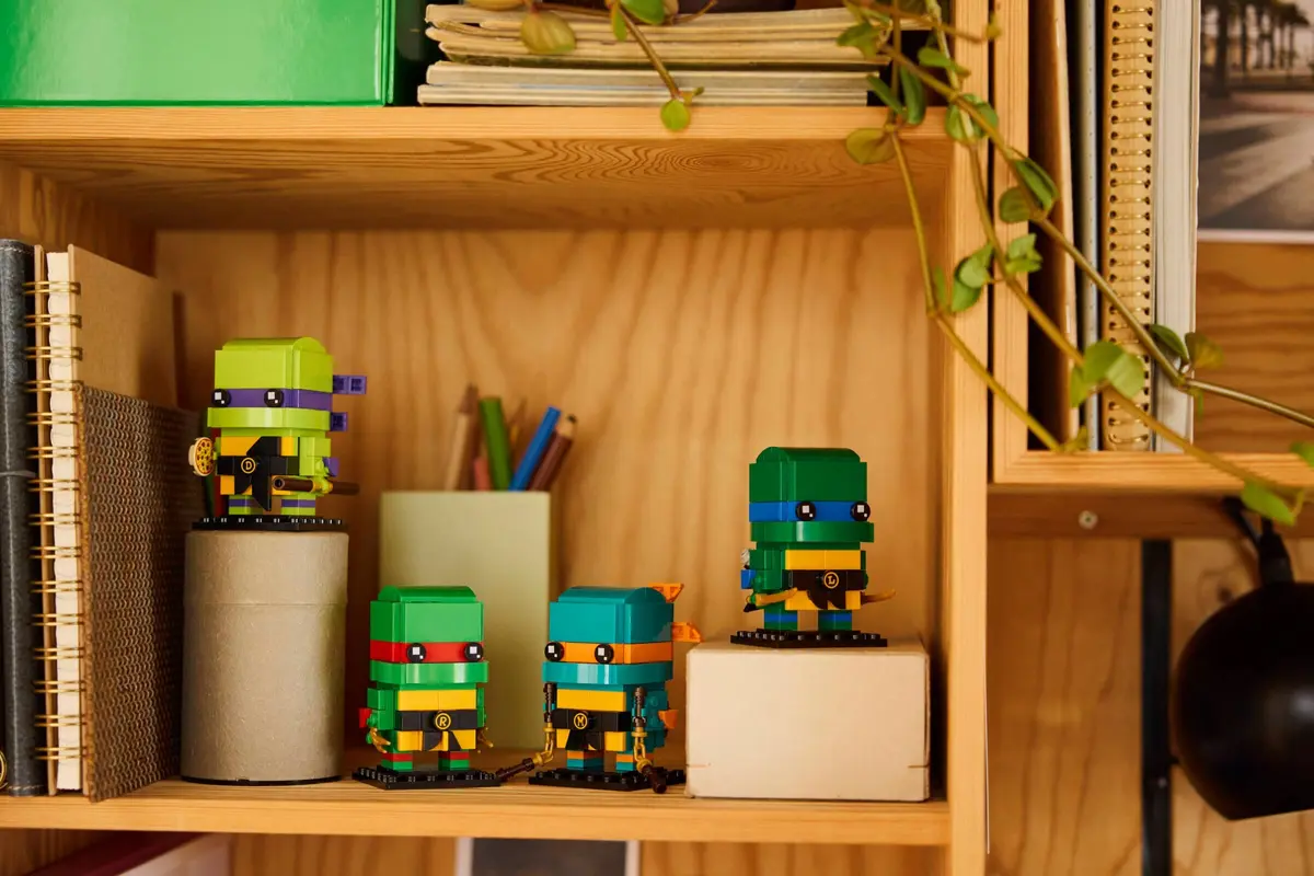 LEGO BrickHeadz 40878 Teenage Mutant Ninja Turtles Figures set, image 8