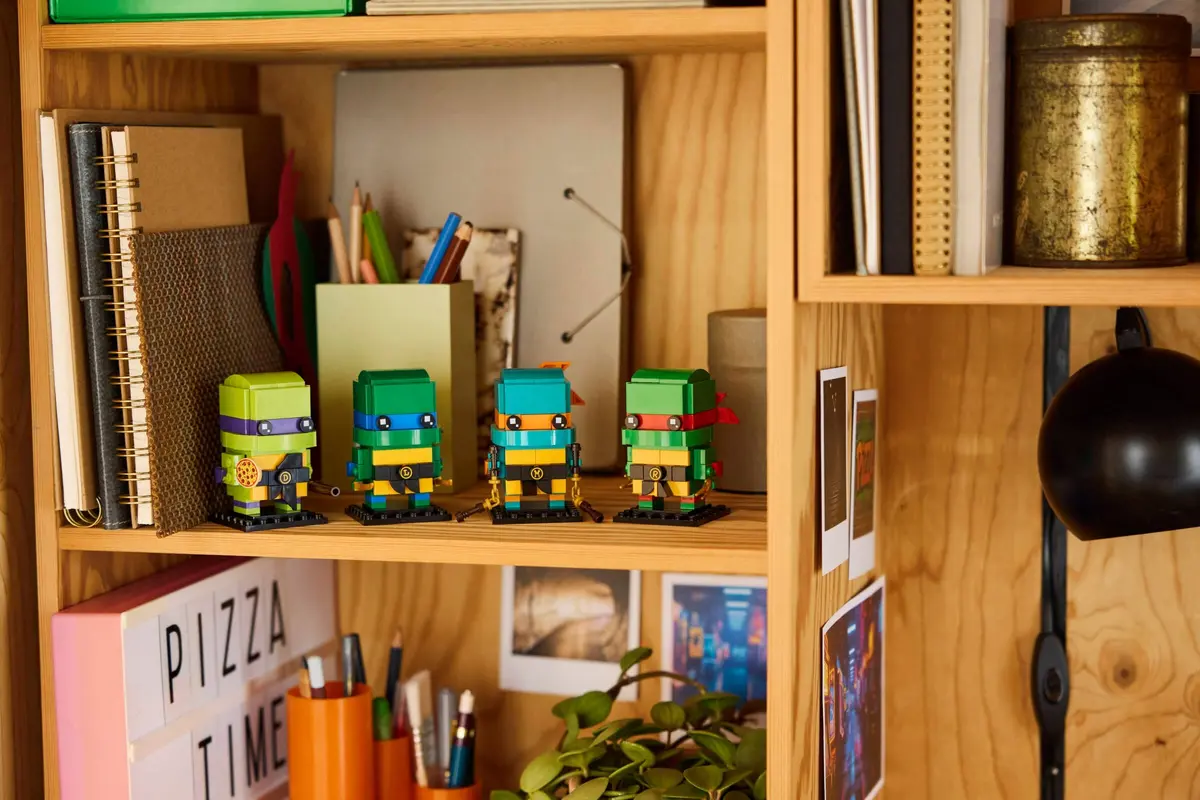 LEGO BrickHeadz 40878 Teenage Mutant Ninja Turtles Figures set, image 9