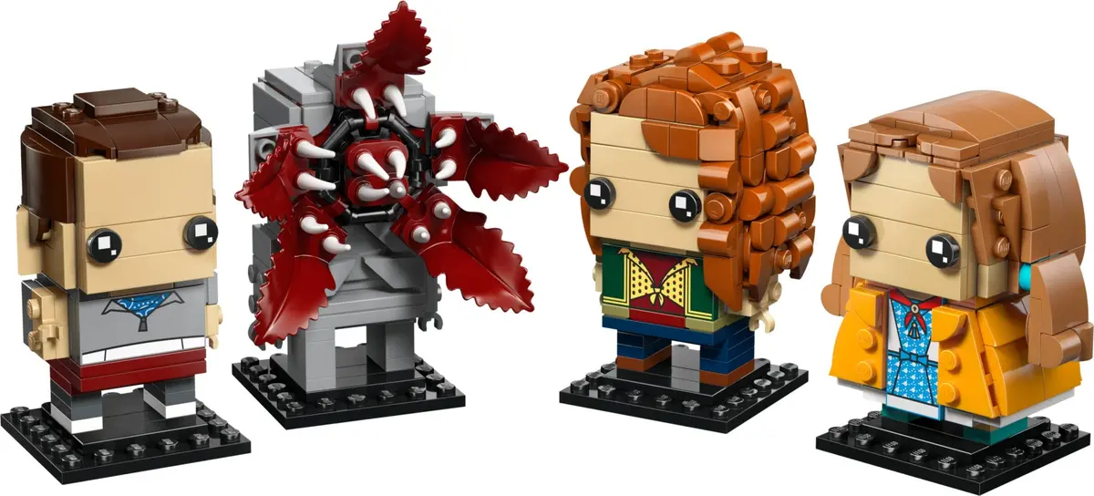 LEGO BrickHeadz 40879 Eleven, Max, Demogorgon and Holly Figures set