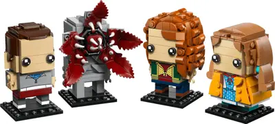 LEGO BrickHeadz 40879 Eleven, Max, Demogorgon and Holly Figures set