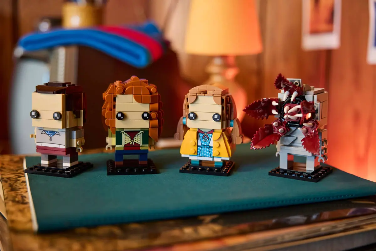 LEGO BrickHeadz 40879 Eleven, Max, Demogorgon and Holly Figures set, image 5