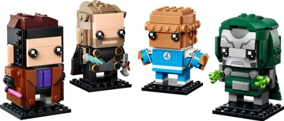 LEGO BrickHeadz 40880 Avengers: Doomsday Heroes & Villain set