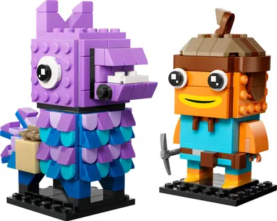 LEGO BrickHeadz 40881 Supply Llama & Fishstick set