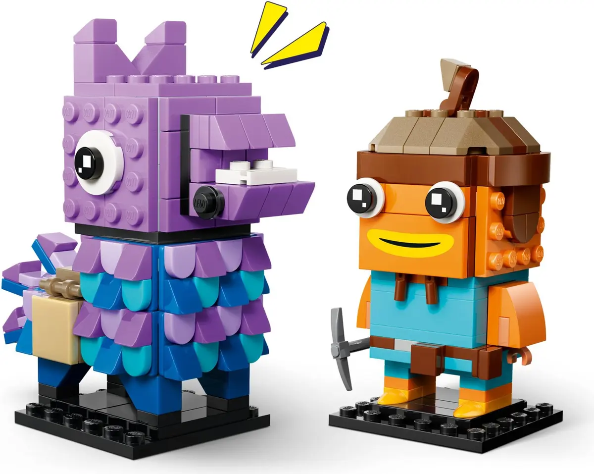 LEGO BrickHeadz 40881 Supply Llama & Fishstick set, image 9