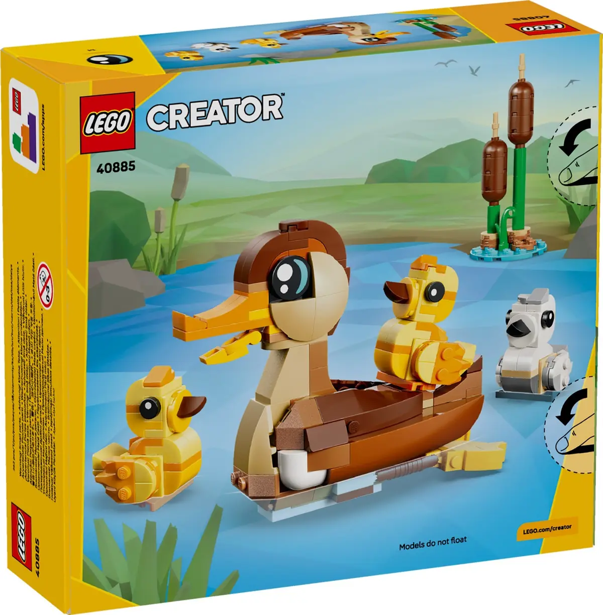 LEGO Creator 40885 Duck Family set, image 3
