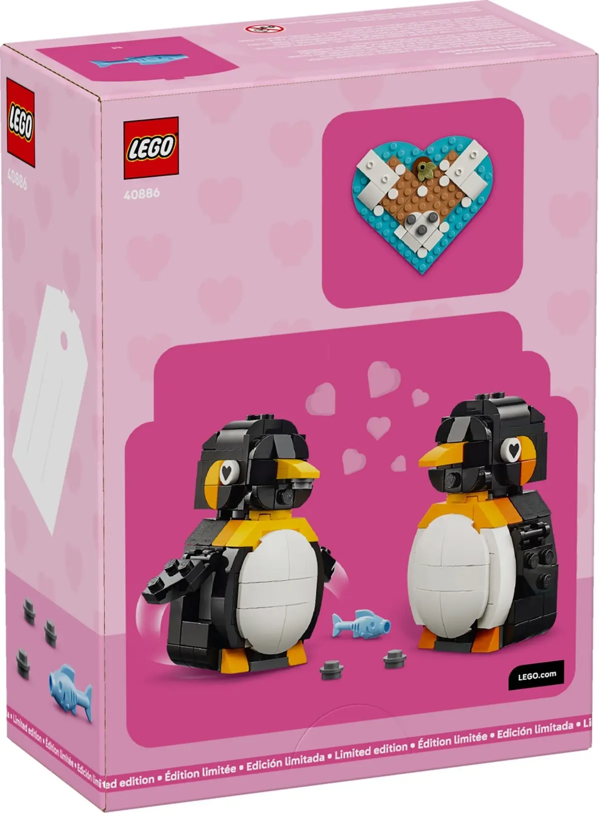 LEGO Seasonal 40886 Penguins in Love set, image 3