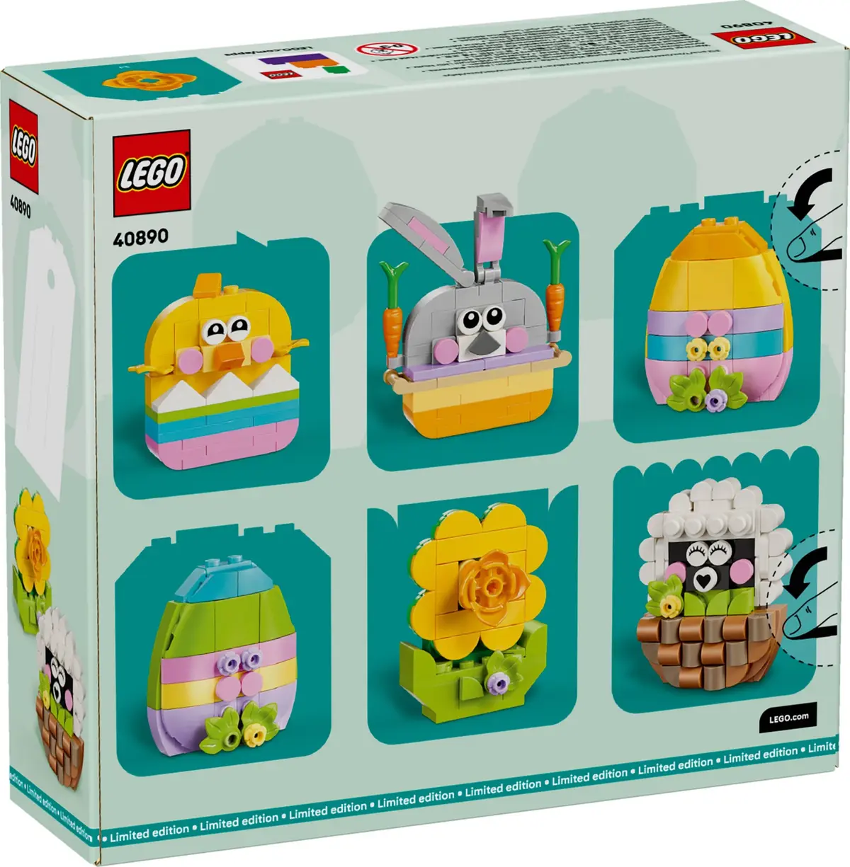 LEGO Seasonal 40890 Easter Decorations set, image 6