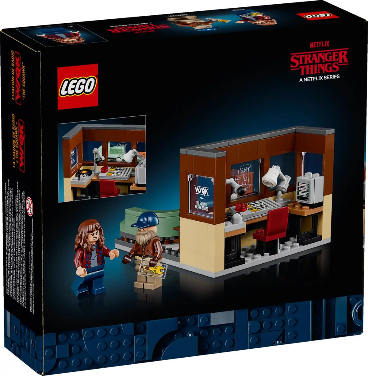 LEGO Icons 40891 Stranger Things: WSQK Radio Station set, image 6