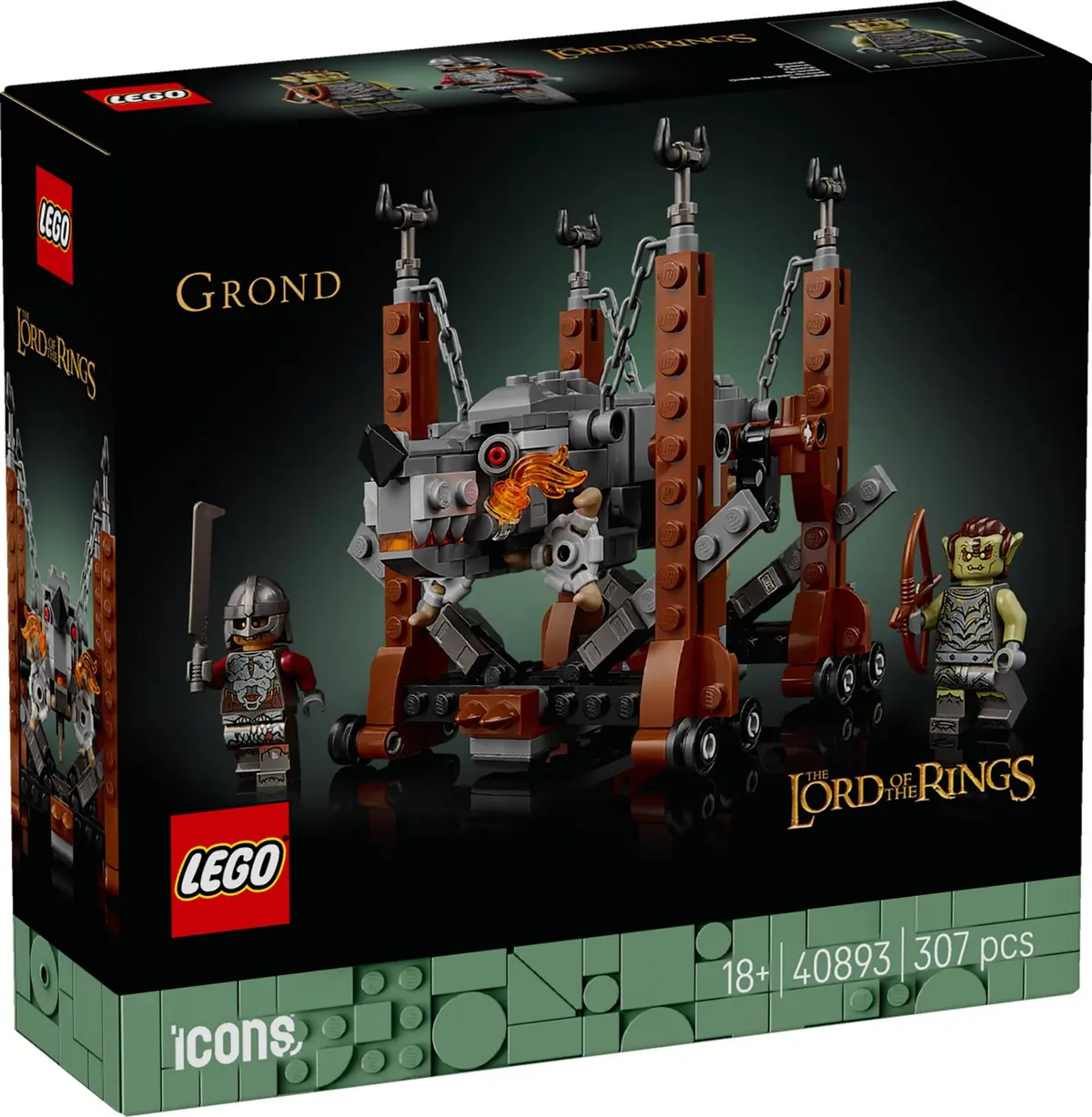 LEGO Icons 40893 The Lord of the Rings: Grond set, image 2