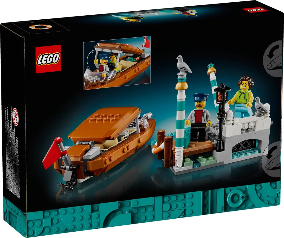 LEGO Icons 40898 Venetian Water Taxi set, image 3