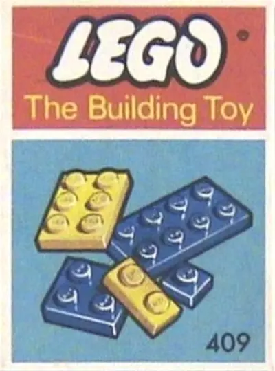 LEGO System 409 38 Slimbricks Assorted Sizes (The Building Toy) set