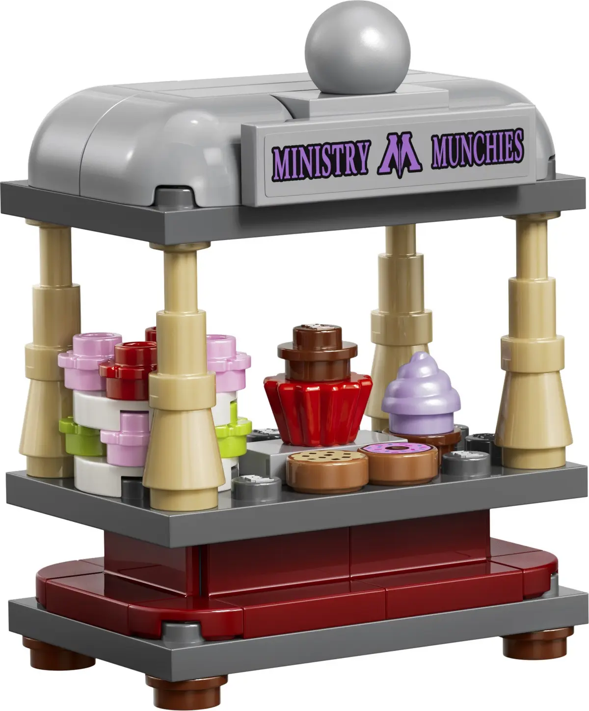 LEGO Harry Potter 40901 Ministry Munchies & The Daily Prophet Stands set, image 10