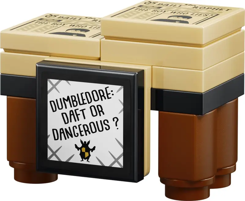 LEGO Harry Potter 40901 Ministry Munchies & The Daily Prophet Stands set, image 3