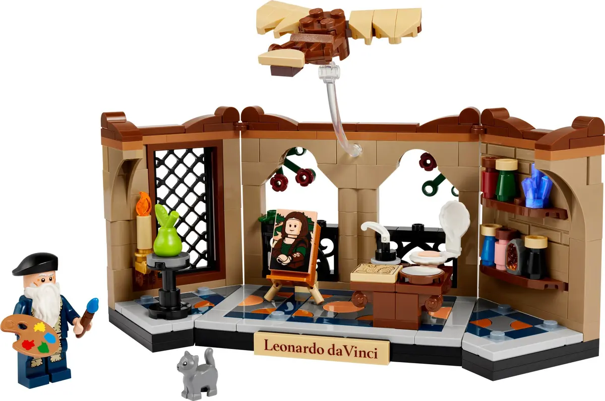 LEGO Promotional 40902 Tribute to Leonardo da Vinci set