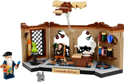 LEGO Promotional 40902 Tribute to Leonardo da Vinci set