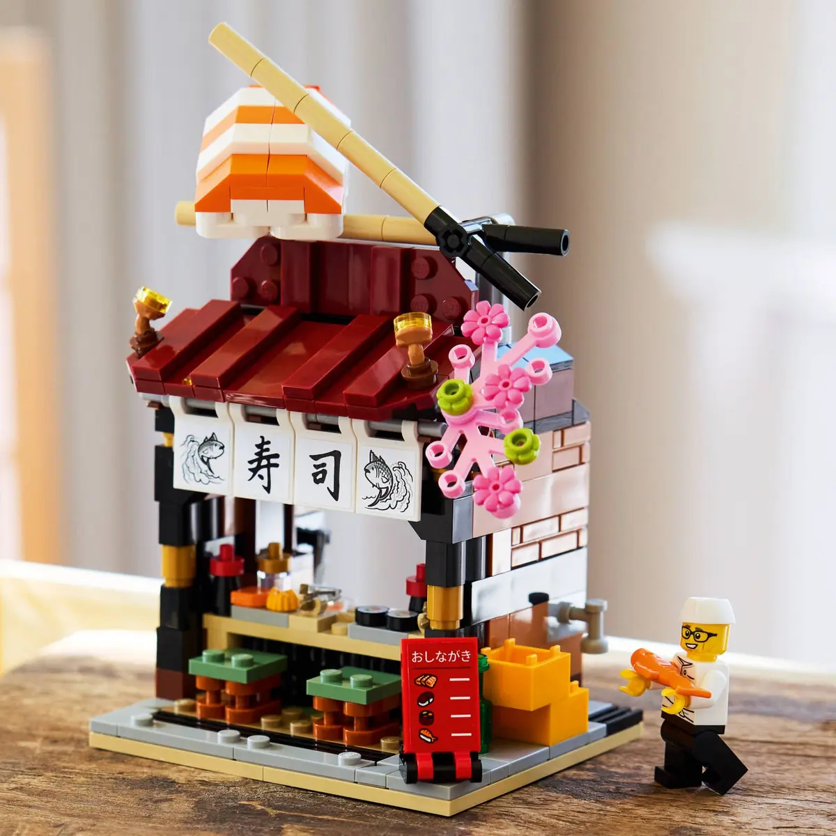 LEGO Promotional 40906 Restaurants of the World: Japan set, image 5