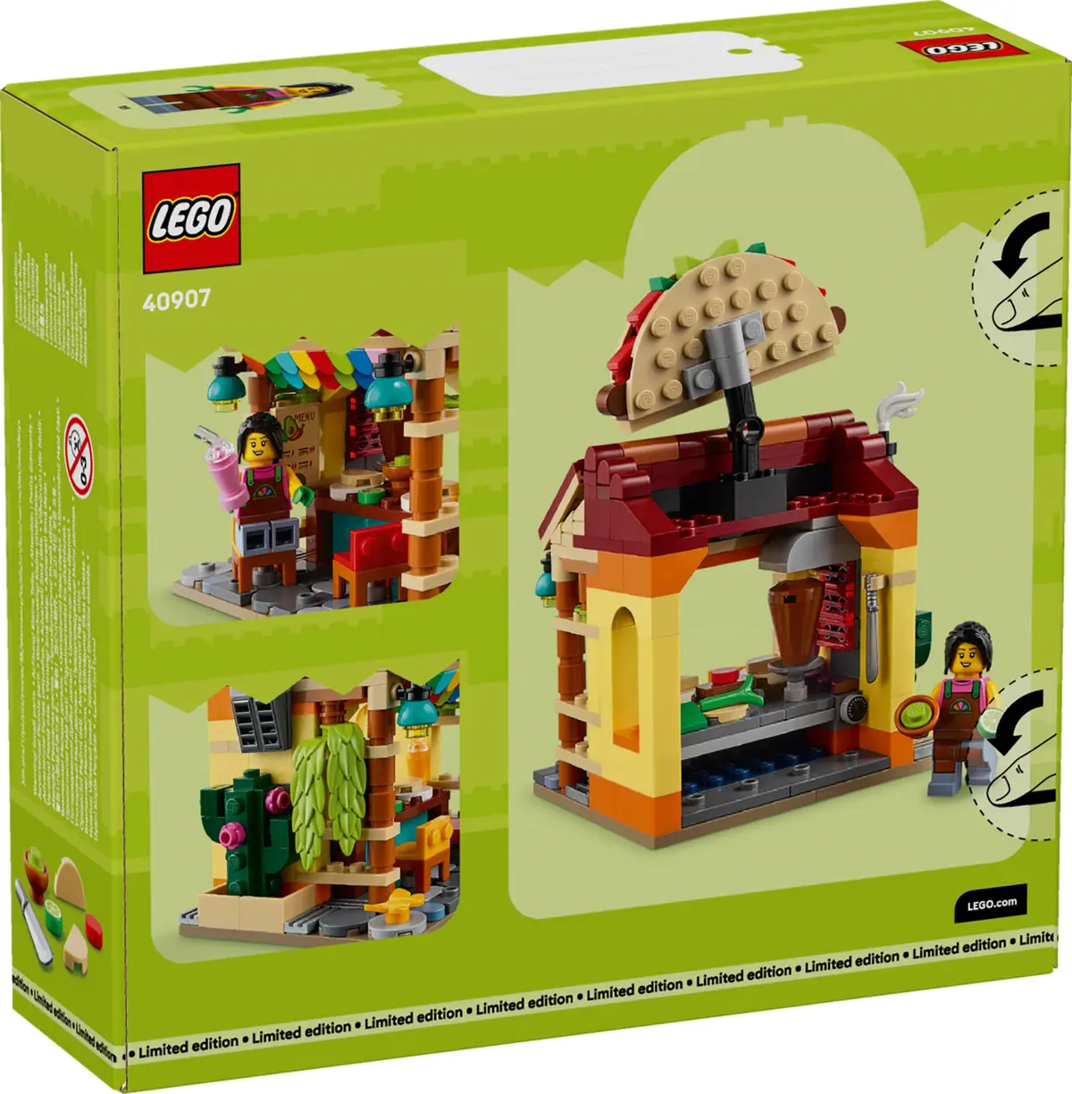 LEGO Promotional 40907 Restaurants of the World: Mexico set, image 3
