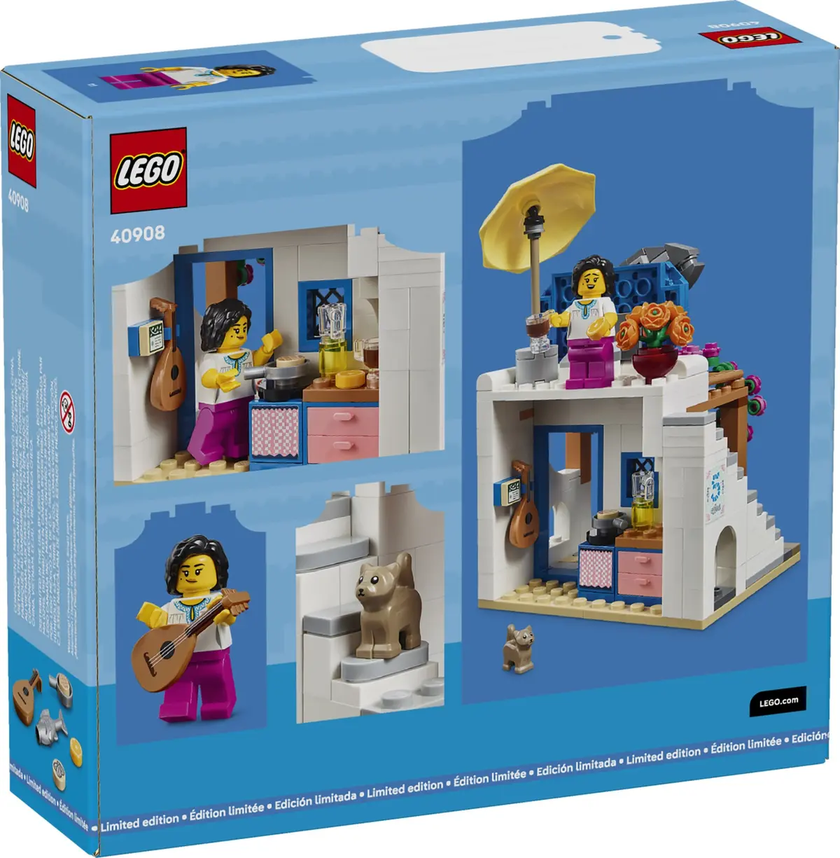 LEGO Promotional 40908 Restaurants of the World: Greece set, image 2