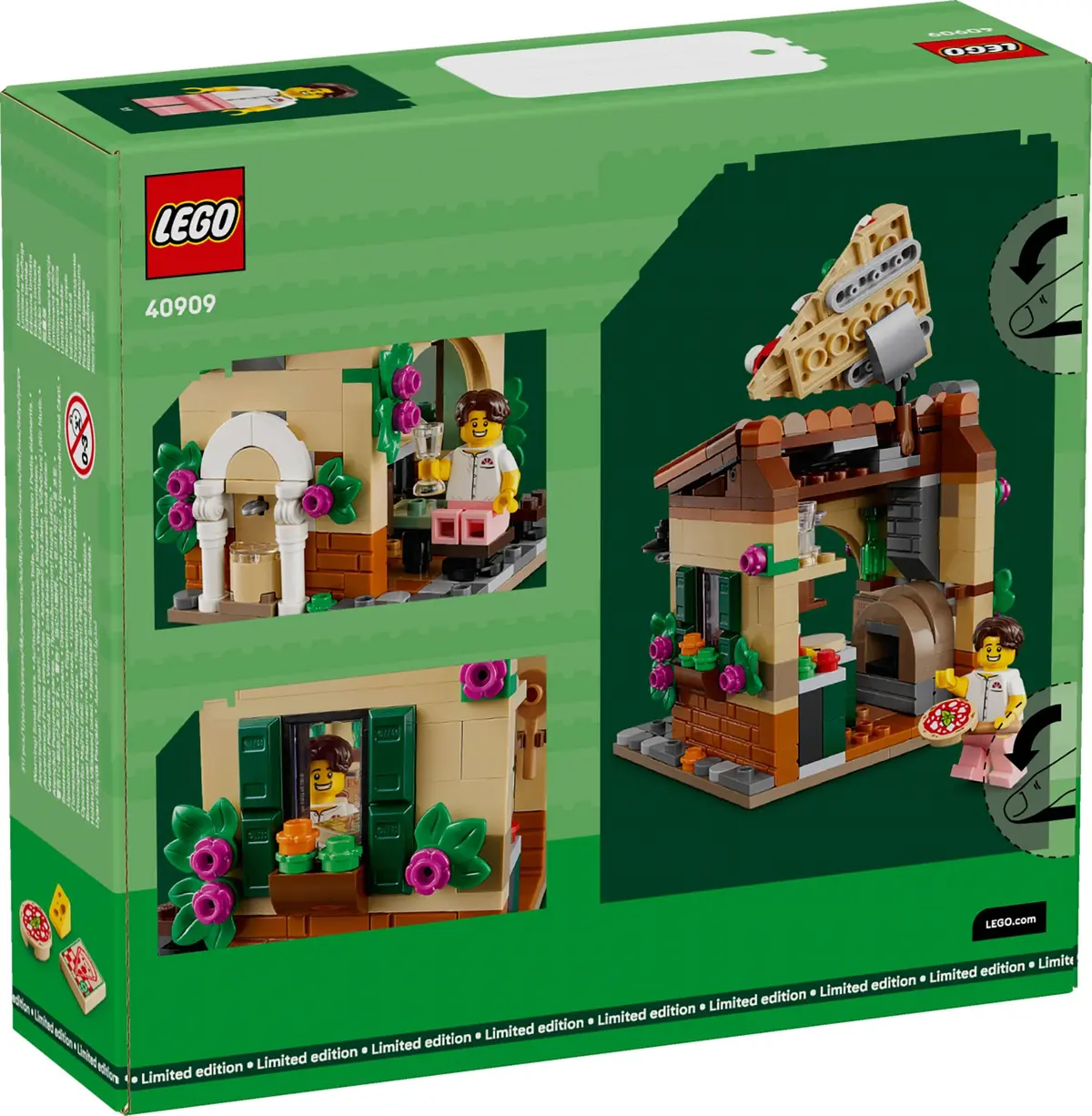 LEGO Promotional 40909 Restaurants of the World: Italy set, image 6