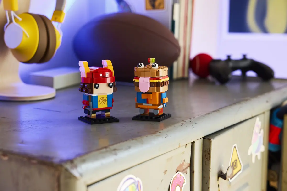 LEGO BrickHeadz 40910 Beef Boss & Skye set, image 6