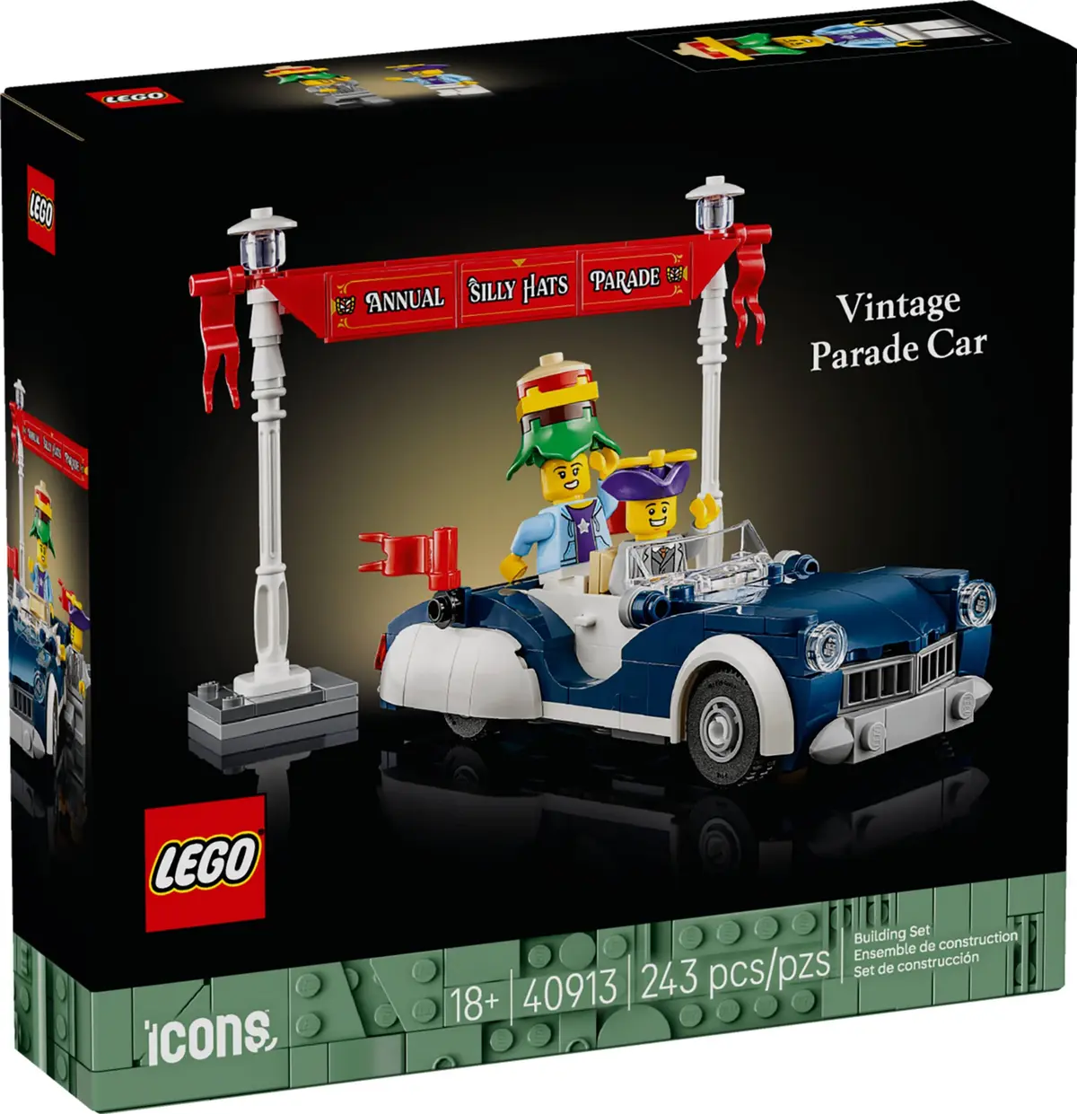 LEGO Icons 40913 Vintage Parade Car set, image 3